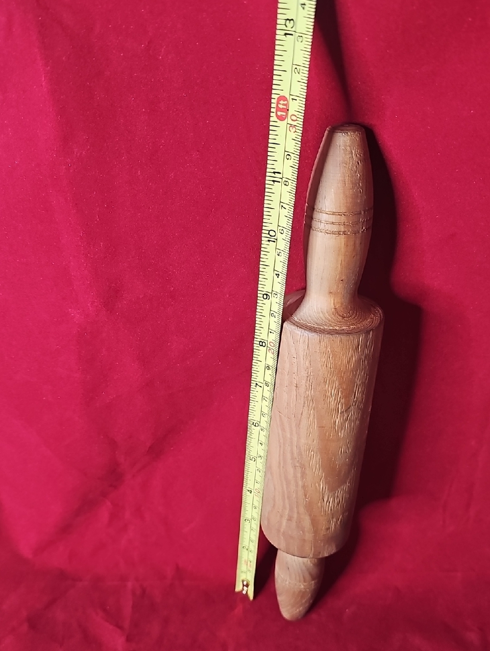 Vintage Mini Wooden Rolling Pin in Natural Wood - Home Accents - Picture 3 of 3
